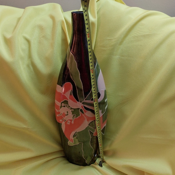 Large Floral Floor Vase Decor Ceramic for Livind Room, Bathroom, Kitchen - Picture 3 of 5